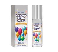 Spray pour ballons brillants - Spray pour ballons à haute brillance de 60 ml, spray éclaircissant décoratif, accessoire de fête avec finition brillante, anniversaire, festival, réunions à domicile