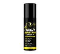 Spray réfléchissant 100 ml imperméable à séchage rapide pour la nuit | Design imperméable à séchage rapide, revêtement fluorescent hautement visible, spray réfléchissant de 100 ml