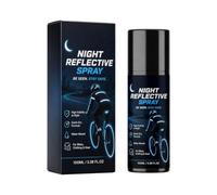 Spray Réfléchissant Revêtement Fluorescent Imperméable Sécurité 100 ml | Peinture Réfléchissante Imperméable Extérieur Pour Coureurs Vélo Marche Randonnée Camping