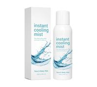 Spray Refroidissant Pour Temps Chaud Vaporisateur Portable 60 ml Effet | Spray apaisant coup de Pour les Voyages, l'Extérieur, la Plage, le Sport, l'Exercice et