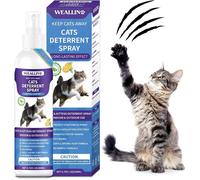 Spray Répulsif Chat Intérieur Anti-Griffures 200 ML sans Alcool Avec Écorce D'Orange Citronnelle Et Romarin Non Tachant Pour