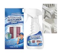 Spray restaurateur protecteur pour meubles d'extérieur, restaurateur de couleurs d'extérieur pour surfaces en vinyle, bois, plastique et métal, restaure les surfaces fanées et altérées (1PPCS)