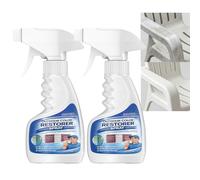 Spray restaurateur protecteur pour meubles d'extérieur, restaurateur de couleurs d'extérieur pour surfaces en vinyle, bois, plastique et métal, restaure les surfaces fanées et altérées (2PCS)
