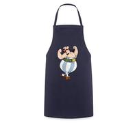 Spreadshirt Astérix Et Obélix Fort Tablier Cuisine, taille unique, marine