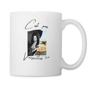 Spreadshirt C'est Pas Versailles Ici Mug Blanc