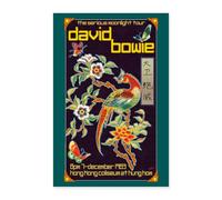 Spreadshirt David Bowie Poster The Serious Moonlight Tour Poster 40x60 cm