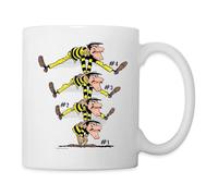 Spreadshirt Lucky Luke Les Frères Dalton Mug Blanc