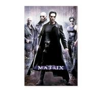 Spreadshirt Matrix L'Affiche Du Film Poster 60x90 cm, taille unique, blanc