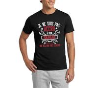 Spreadshirt Mécanicien Pas Accro À Mon Garage T Shirt Homme