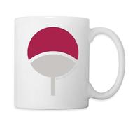 Spreadshirt Naruto Symbole Clan Uchiha Uchiwa Anime Manga Mug Blanc, taille unique, blanc