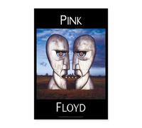 Spreadshirt Pink Floyd The Division Bell Couverture Poster 40x60 cm, taille unique, blanc