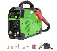 SPRIGHOLLY Découpeur Plasma CUT50 240V 50A - Inverter IGBT, épaisseur de coupe max. 16 mm, pour bricolage, atelier et débutants