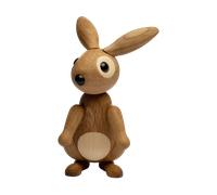 Spring Copenhagen Décoration lapin Bonnie 12.5 cm Chêne