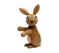 Spring Copenhagen Décoration lapin Bounce 9.5 cm Chêne