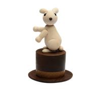 Spring Copenhagen Décoration lapin The Magic Hat 9.5 cm Érable