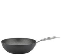 Spring Meridian Intense Pro Poêle wok, revêtue, en aluminium recy ompatible induction, four, revêtement anti-adhésif triple couche, passe au lave-vaisselle, diamètre 28 cm, hauteur 8,4 cm