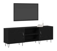 Spring Sale®Ensemble Armoire TV - SWEETY - Cabinet HIFI/Table de Télévision - Chêne noir 150x30x50 cm 70955901332