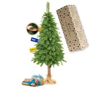 SPRINGOS Arbre de Noël Artificiel Pin Naturel Toile de Jute 220 cm