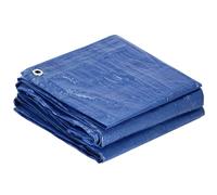 SPRINGOS Bâche de Protection avec œillets 3 x 4 m Bâche de Protection pour bac à Sable Bois de cheminée Meubles de Jardin PE 60 g/m2