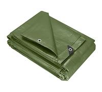 Springos - Bâche de protection en tissu imperméable - 4 x 5 m - PE 120 g/m² - Pour bois de cheminée, meubles de jardin, bâche de construction