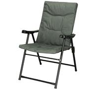 SPRINGOS Chaise longue pliable résistante aux intempéries - Chaise longue de jardin extra haute avec oreiller ergonomique et fonction couchage - Chaise longue de relaxation pour balcon, camping et