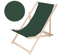 Springos® Chaise Longue Pliante En Bois ¿ Transat De Jardin Fauteuil Relax Mobilier De Jardin Multicolore