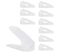 SPRINGOS Lot de 10 range-chaussures 2 places réglables en hauteur 3 niveaux