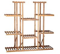 SPRINGOS Support pour fleurs, escalier en bois, pour plantes