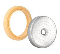 Springwillfly Kit de paroi de douche expresso 54 mm avec joint en silicone pour Breville BES450 BES500 Tête d'infusion à transfert de température stable