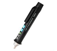 Springwillfly Stylo testeur de tension CA conçu pour la détection de fil sous tension sans contact avec double plage 12-1000 V et 48-1000 V et support de lampe de poche LED