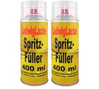 Spritzfüller Spritzspachtel Lot de 2 spatules Anti-éclaboussures pour Peinture de Voiture Gris
