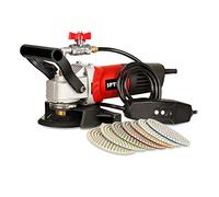 SPTA 800W 220V Machine de Polissage Humide, Moulin à Eau, polisseuse électrique à Grande Vitesse avec 4 pouces Tampon de Polissage, adaptée au marbre, au meulage, au Polissage, etc -SPTA230VSEU