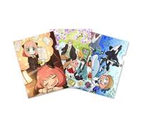 Spy X Family Set 3 Pochettes Transparentes