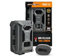 Spypoint Photopiège FORCE-24 – 2K, 24MP, LED faible lueur, détection 21 m, noir anthracite