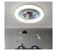 SQELERON Plafonnier LED créatif et Mignon sur Le thème de l'astronaute et de la Lune, idéal pour Une Chambre d'enfant, Un Bureau ou Un Espace de Lecture. Lustre LED