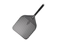 SQIANKUN Pelle Pizza 10 12 13 14 16 pouces Big Pizza Perforée à pellets Palette courte for le four Turning Peel Kitchen Tool(10 inch106cm)