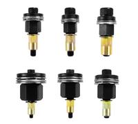 SQLJYU 6 Pièces Riveteuse Pneumatique Kit de mandrin, Pince à Insert Fileté, Riveteuse manuelle, Adaptateur Riveteuse pour Ensemble de Têtes de Rivetage Manuel pour Rivets M3 M4 M5 M6 M8 M10