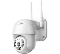 SQUADO - Caméra de Surveillance ICSEE Externe WiFi, Full HD 1080P, PTZ sans Fil IP, avec Détection de Mouvement