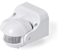 SQUADO Détecteur de mouvement infrarouge PIR crepusculaire détecte 180° crépusculaire 10 M interrupteur mural haute sensibilité pour utilisation intérieure et extérieure LightSensor