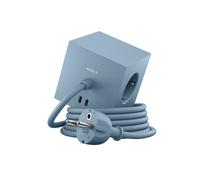 Avolt Multiprise Square 1 USB-C 30W 3 m Shark Blue