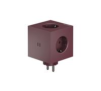 Avolt AVOLT x Bauhaus-Archiv Square 2 multiprise USB-C Mulberry Red