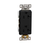 Square D by Schneider Electric Square D X Series Prise de courant duplex inviolable 125 V, 20 A, noir mat (SQR44201BK)