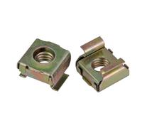 Square Hole Cage Nuts ， Écrou de cage à cartes M4-M12 carré flottant, écrou Cassette, support serveur captif(2pcs,M12)