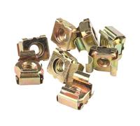 Square Hole Cage Nuts ， Écrou de Cage à cartes quatuor écrou flottant boîtier élastique support d'armoire M4-M12 1/3/5/10 pièces(1pcs,M12)