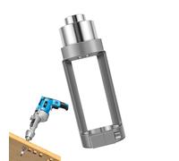 Square Hole Drill Bit- Mortising Chisel Hole Saw Woodworking Tools, Cast Aluminum Square Hoole,mortising Chisel Holee Saw Woodworking Tools | Professional Drill Bit Adapter For Carpentry Excellence, S