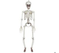 Squelette à suspendre - BOLAND - 90cm - Articulé - Décoration Halloween - Mixte