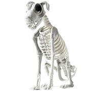 Squelette de Chien Halloween Décoration Halloween Effrayante Chiot Assis