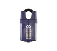 Squire CP60CS Push Button Cadenas à combinaison 60 mm anse fermée avec instructions pour le recodage (français non garanti)