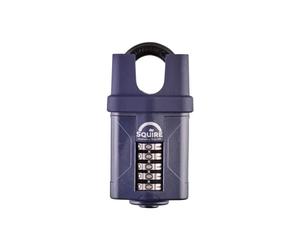 Squire CP60CS Push Button Cadenas à combinaison 60 mm anse fermée avec instructions pour le recodage (français non garanti)