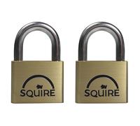 Squire LN4T Lion Cadenas En Laiton 5-Pins 40Mm Paquet Jumeau (2 X LN4KA) HSQLN4T